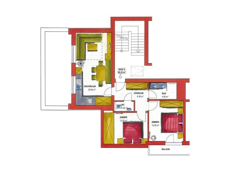Appartementhaus „Hermannhaus“ Altenmarkt im Pongau Eksteriør billede
