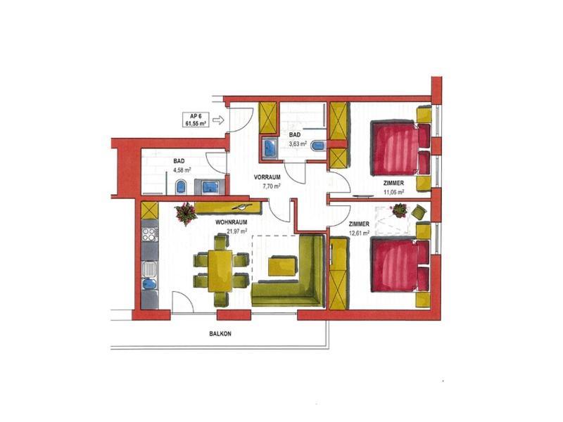 Appartementhaus „Hermannhaus“ Altenmarkt im Pongau Eksteriør billede